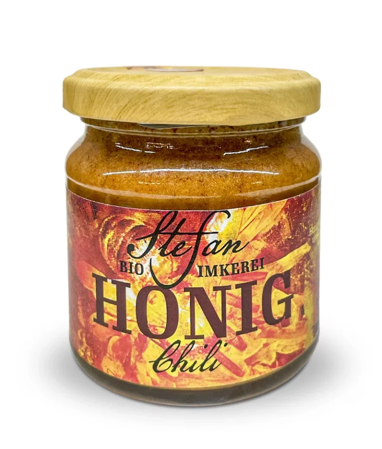Bio Imkerei Stefan - Cremehonig mit Chili - 250g
