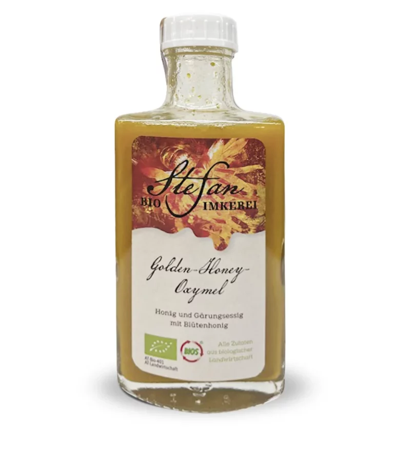 Bio Imkerei Stefan - Oxymel Golden-Honey-Oxymel - 250g