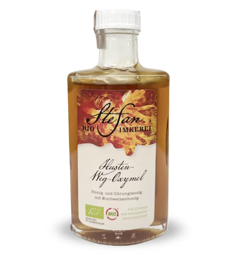Bio Imkerei Stefan - Oxymel Husten-weg-Oxymel - 250g